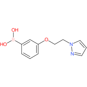 (3-[2-(1h-pyrazol-1-yl)ethoxy]phenyl)boronic acid