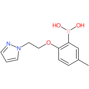 (5-methyl-2-[2-(1h-pyrazol-1-yl)ethoxy]phenyl)boronic acid
