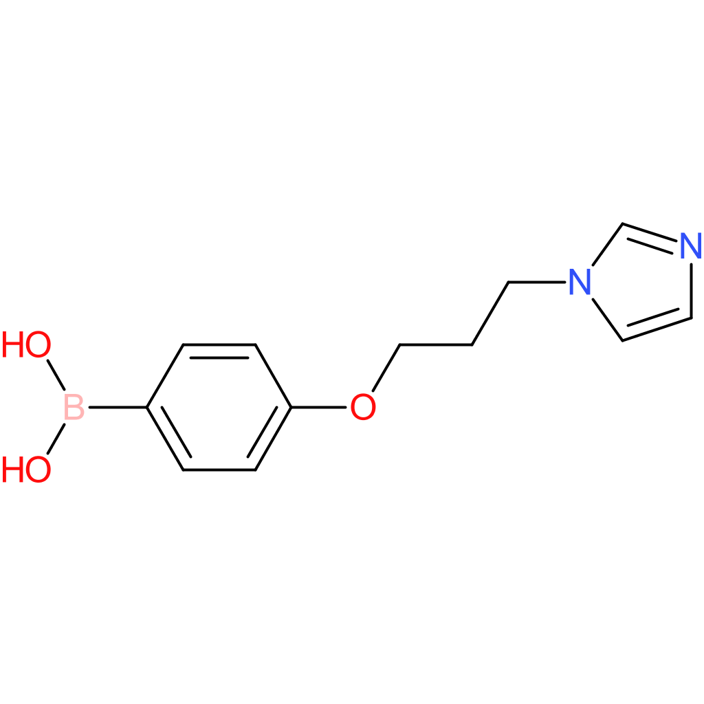 (4-[3-(1h-imidazol-1-yl)propoxy]phenyl)boronic acid