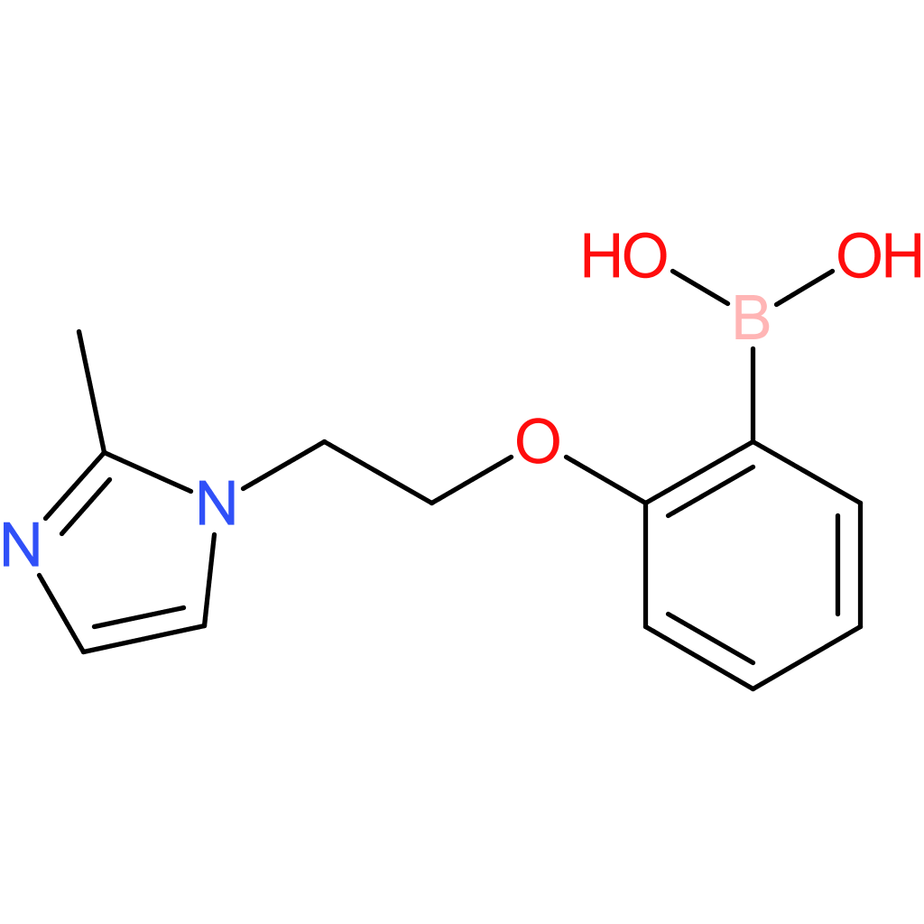 (2-[2-(2-methyl-1h-imidazol-1-yl)ethoxy]phenyl)boronic acid