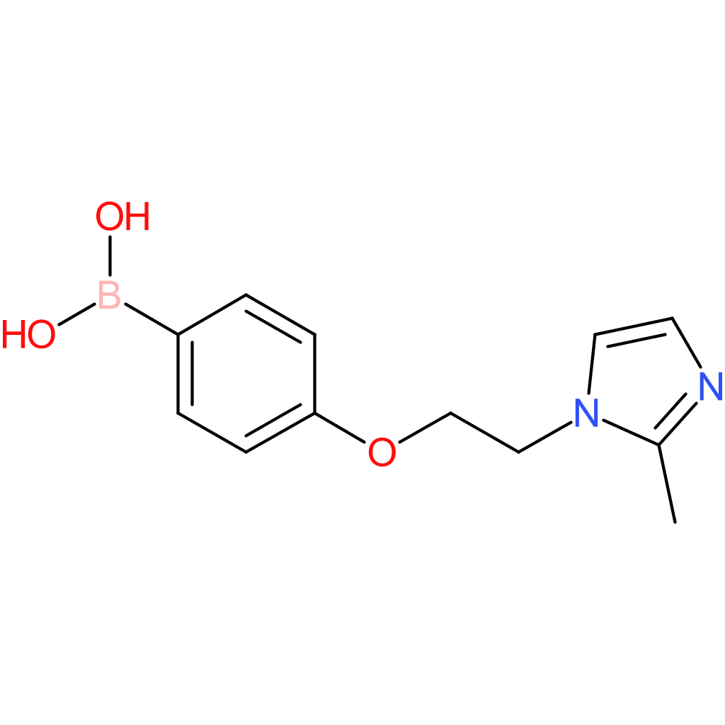 (4-[2-(2-methyl-1h-imidazol-1-yl)ethoxy]phenyl)boronic acid