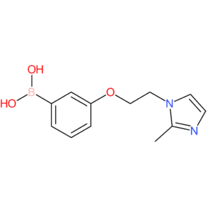 (3-[2-(2-methyl-1h-imidazol-1-yl)ethoxy]phenyl)boronic acid