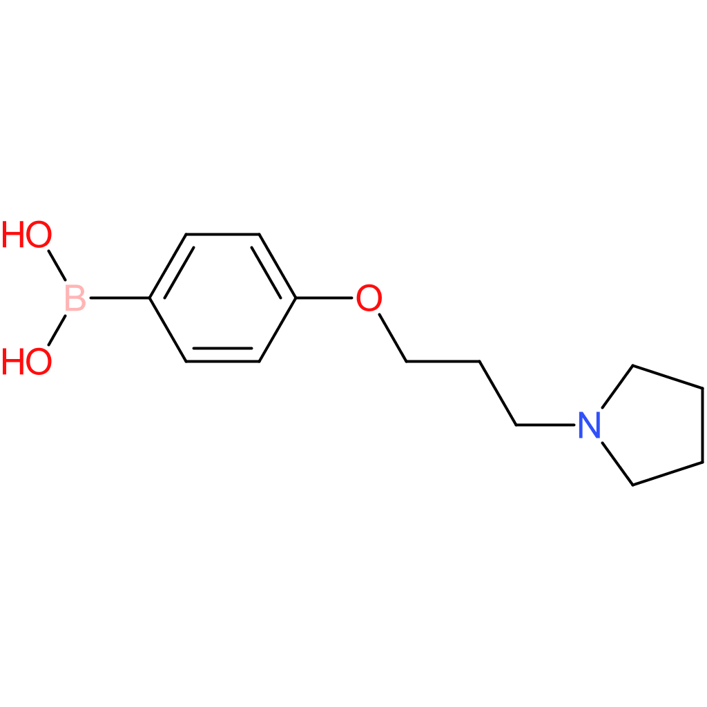4-(3-(pyrrolidin-1-yl)propoxy)phenylboronic acid