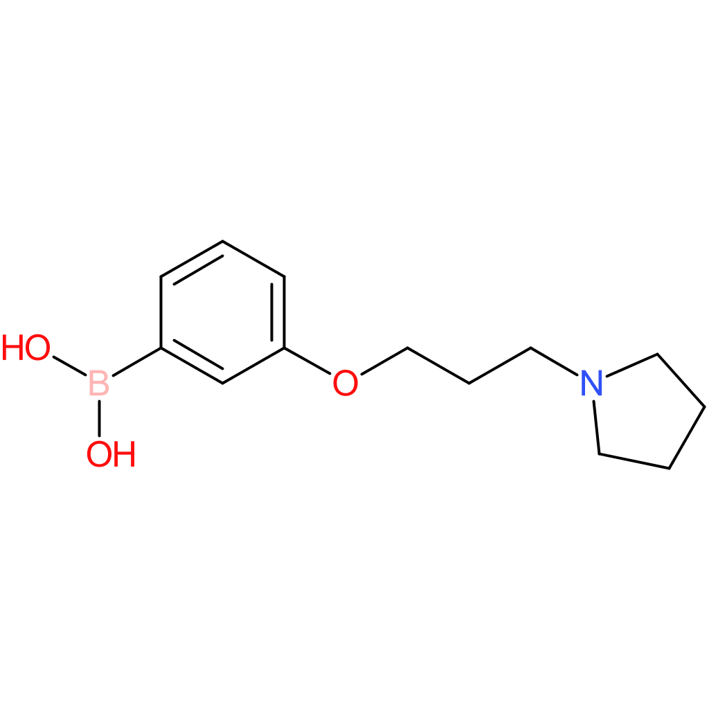 (3-(3-(pyrrolidin-1-yl)propoxy)phenyl)boronic acid