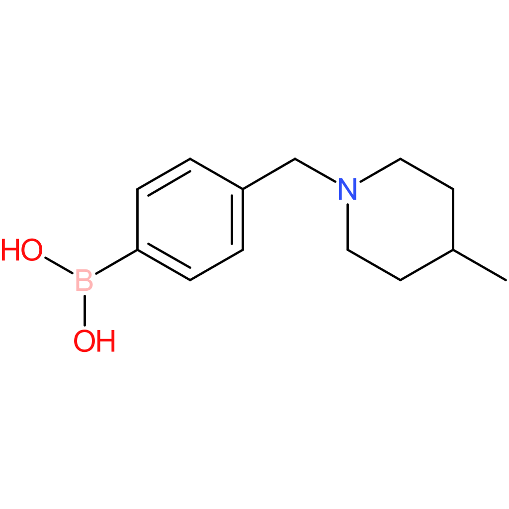 4-((4-methylpiperidin-1-yl)methyl)phenylboronic acid