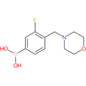 3-fluoro-4-(morpholinomethyl)phenylboronic acid