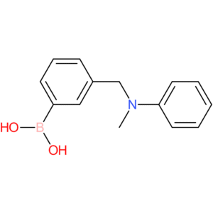 (3-([methyl(phenyl)amino]methyl)phenyl)boronic acid