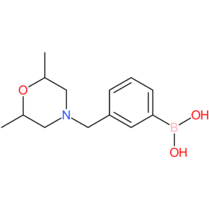 (3-[(2,6-dimethylmorpholin-4-yl)methyl]phenyl)boronic acid