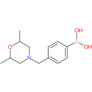 (4-[(2,6-dimethylmorpholin-4-yl)methyl]phenyl)boronic acid