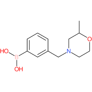 (3-[(2-methylmorpholin-4-yl)methyl]phenyl)boronic acid