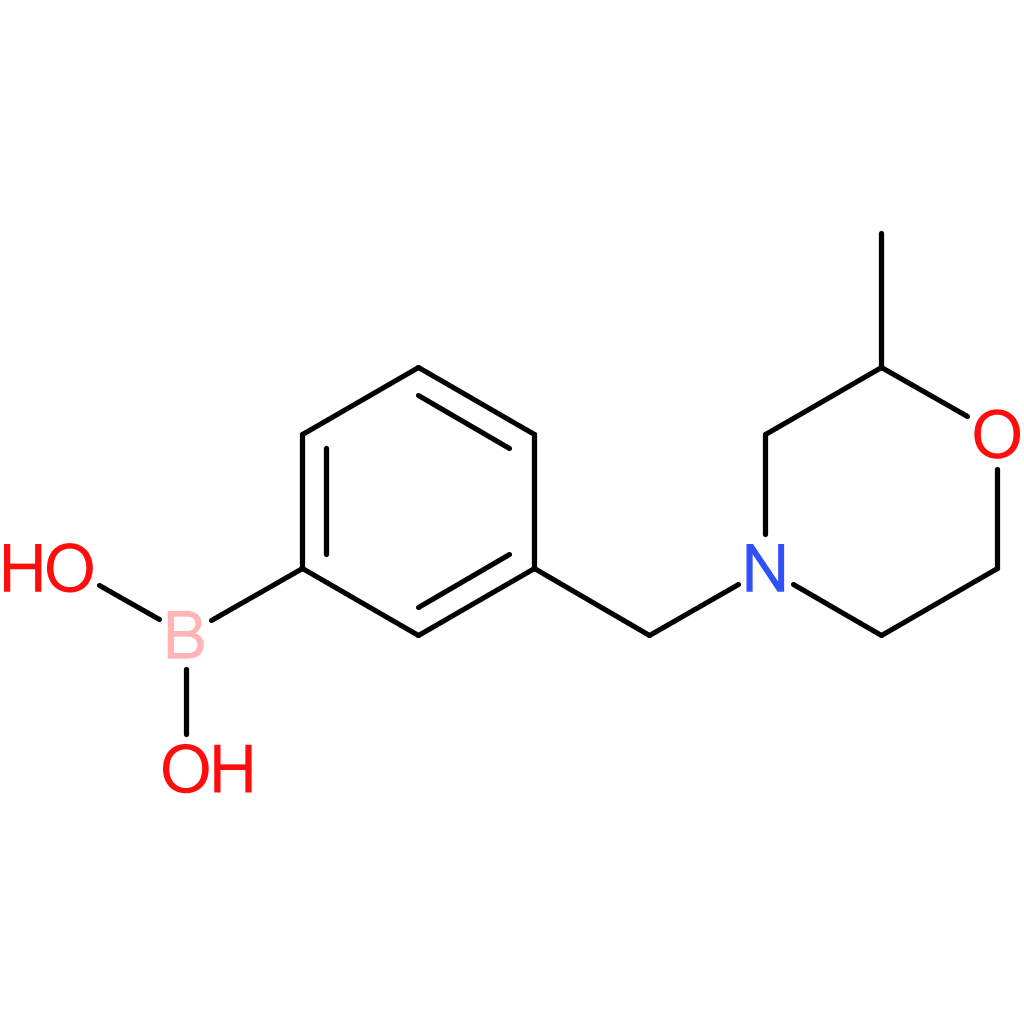 (3-[(2-methylmorpholin-4-yl)methyl]phenyl)boronic acid