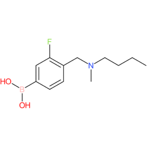 (4-([butyl(methyl)amino]methyl)-3-fluorophenyl)boronic acid