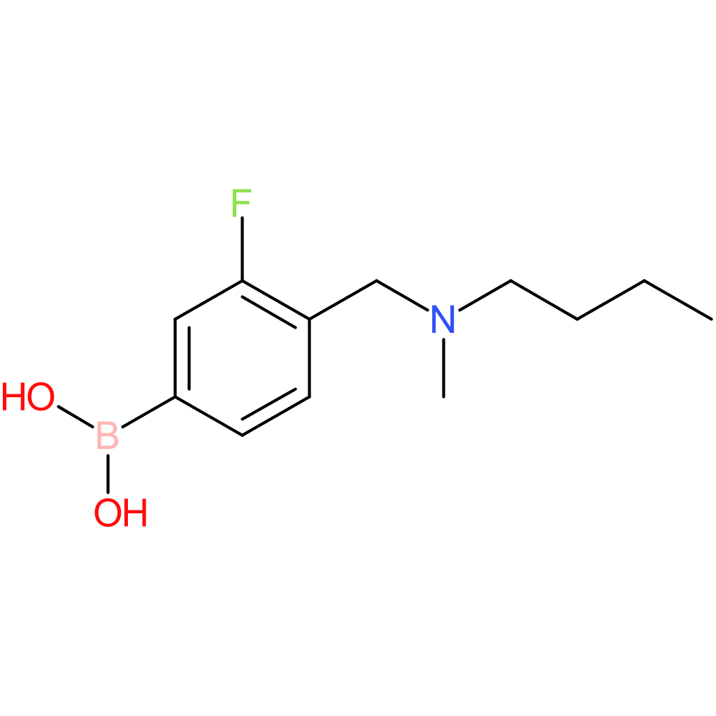 (4-([butyl(methyl)amino]methyl)-3-fluorophenyl)boronic acid