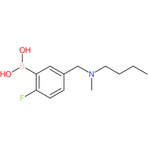 (5-([butyl(methyl)amino]methyl)-2-fluorophenyl)boronic acid