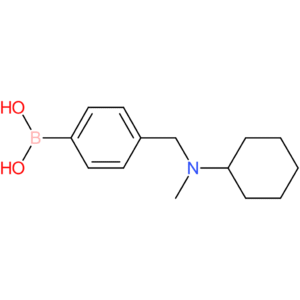 (4-([cyclohexyl(methyl)amino]methyl)phenyl)boronic acid