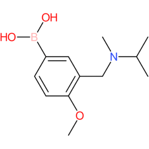 (4-methoxy-3-([methyl(propan-2-yl)amino]methyl)phenyl)boronic acid