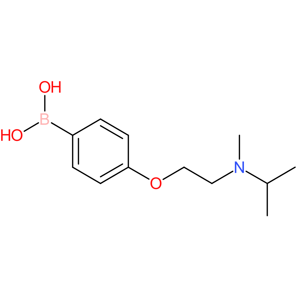 (4-(2-[methyl(propan-2-yl)amino]ethoxy)phenyl)boronic acid