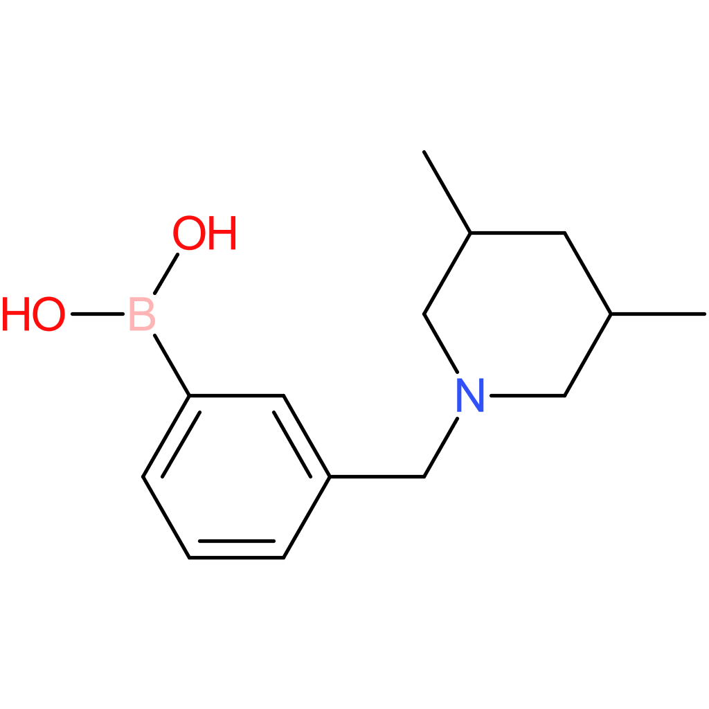 (3-[(3,5-dimethylpiperidin-1-yl)methyl]phenyl)boronic acid