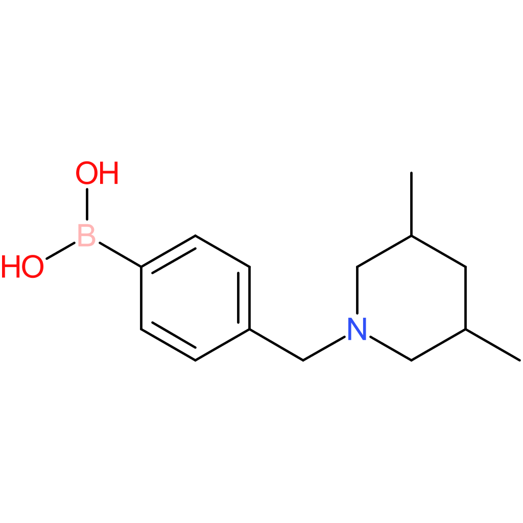 (4-[(3,5-dimethylpiperidin-1-yl)methyl]phenyl)boronic acid