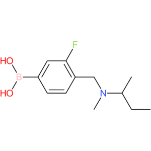 (4-([(butan-2-yl)(methyl)amino]methyl)-3-fluorophenyl)boronic acid