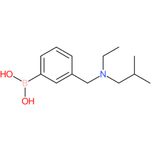 (3-([ethyl(2-methylpropyl)amino]methyl)phenyl)boronic acid