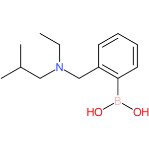 (2-([ethyl(2-methylpropyl)amino]methyl)phenyl)boronic acid