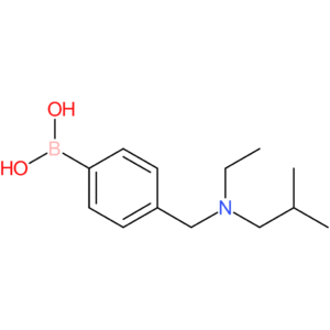 (4-([ethyl(2-methylpropyl)amino]methyl)phenyl)boronic acid
