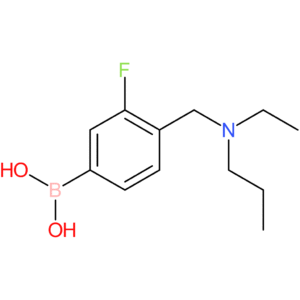 (4-([ethyl(propyl)amino]methyl)-3-fluorophenyl)boronic acid