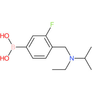 (4-([ethyl(propan-2-yl)amino]methyl)-3-fluorophenyl)boronic acid
