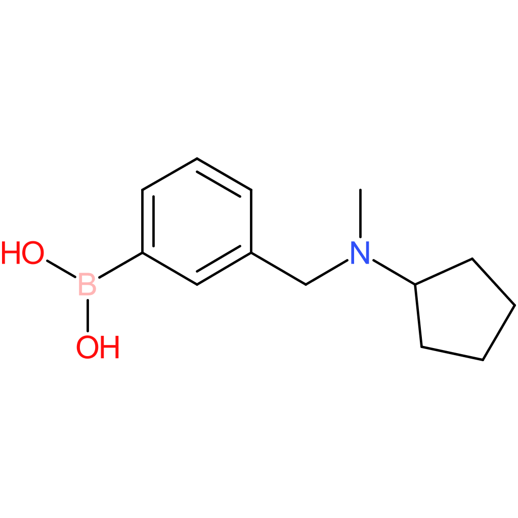 (3-([cyclopentyl(methyl)amino]methyl)phenyl)boronic acid