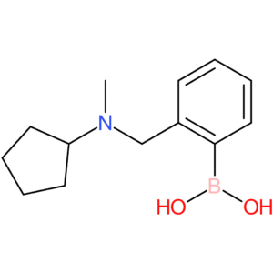 (2-([cyclopentyl(methyl)amino]methyl)phenyl)boronic acid