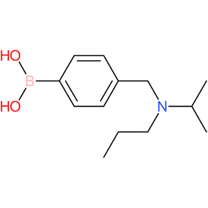 (4-([(propan-2-yl)(propyl)amino]methyl)phenyl)boronic acid
