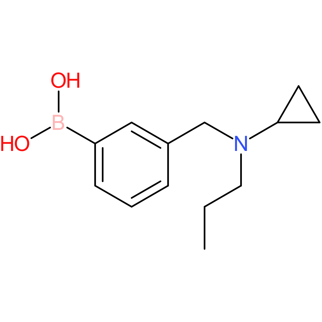 (3-([cyclopropyl(propyl)amino]methyl)phenyl)boronic acid