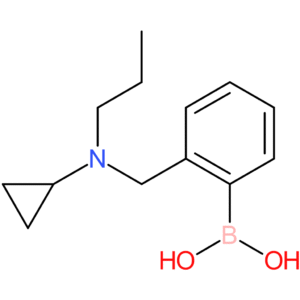 (2-([cyclopropyl(propyl)amino]methyl)phenyl)boronic acid