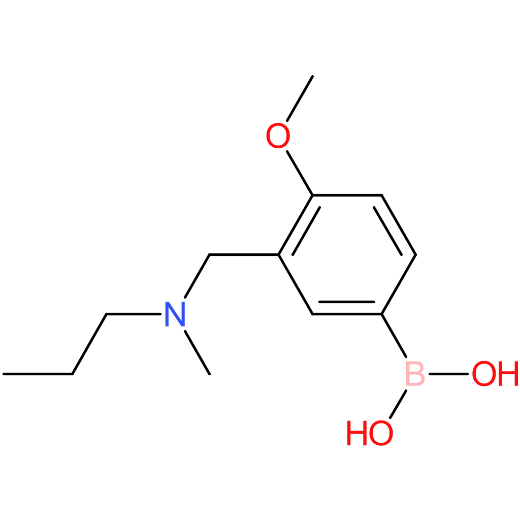 (4-methoxy-3-([methyl(propyl)amino]methyl)phenyl)boronic acid
