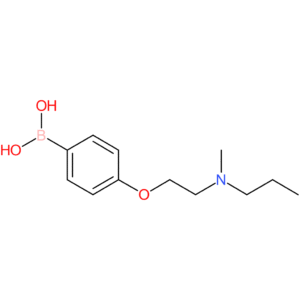 (4-(2-[methyl(propyl)amino]ethoxy)phenyl)boronic acid