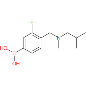(3-fluoro-4-([methyl(2-methylpropyl)amino]methyl)phenyl)boronic acid