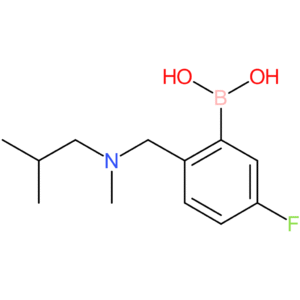 (5-fluoro-2-([methyl(2-methylpropyl)amino]methyl)phenyl)boronic acid