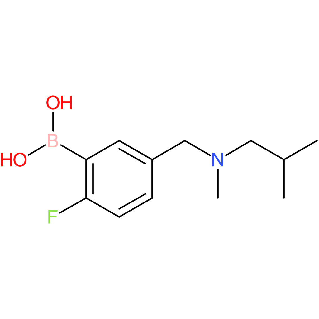 (2-fluoro-5-([methyl(2-methylpropyl)amino]methyl)phenyl)boronic acid