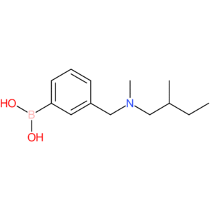 (3-([methyl(2-methylbutyl)amino]methyl)phenyl)boronic acid
