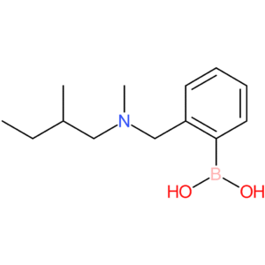 (2-([methyl(2-methylbutyl)amino]methyl)phenyl)boronic acid