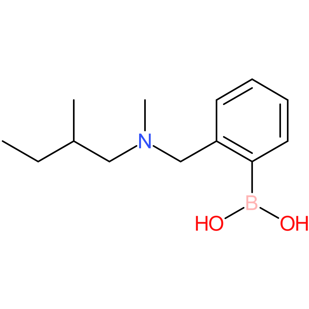 (2-([methyl(2-methylbutyl)amino]methyl)phenyl)boronic acid
