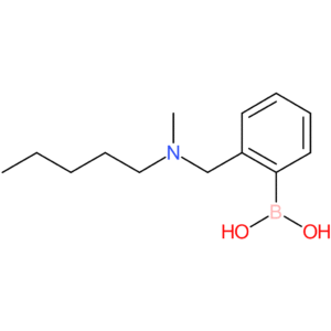 (2-([methyl(pentyl)amino]methyl)phenyl)boronic acid