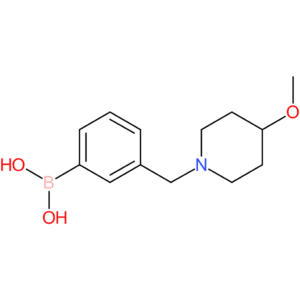 (3-[(4-methoxypiperidin-1-yl)methyl]phenyl)boronic acid