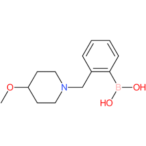 (2-[(4-methoxypiperidin-1-yl)methyl]phenyl)boronic acid