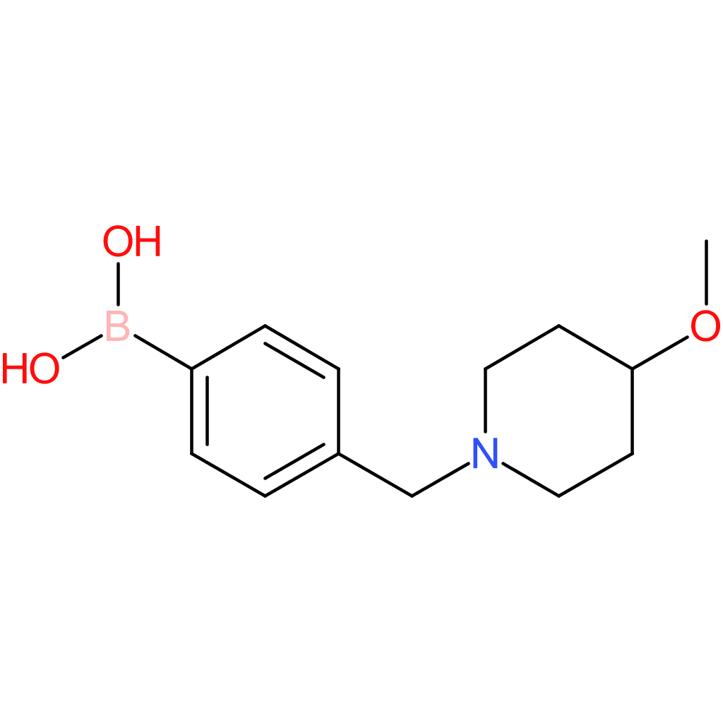 (4-[(4-methoxypiperidin-1-yl)methyl]phenyl)boronic acid