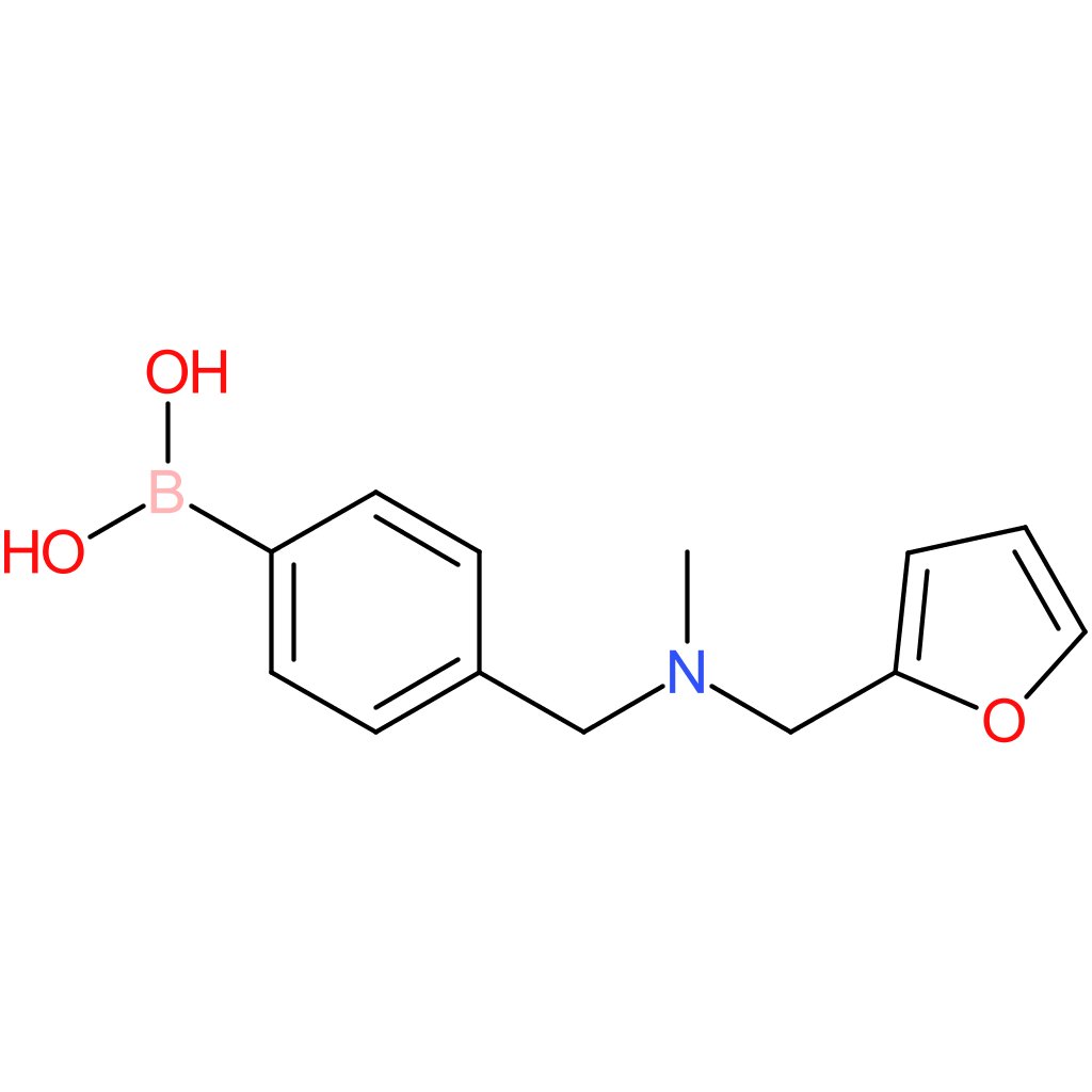 (4-([(furan-2-ylmethyl)(methyl)amino]methyl)phenyl)boronic acid