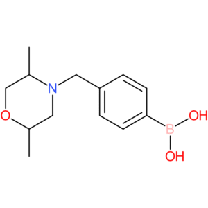 (4-[(2,5-dimethylmorpholin-4-yl)methyl]phenyl)boronic acid