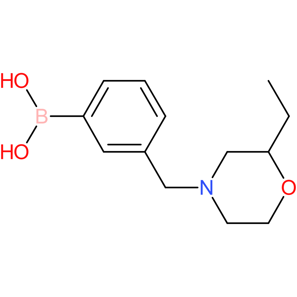 (3-[(2-ethylmorpholin-4-yl)methyl]phenyl)boronic acid