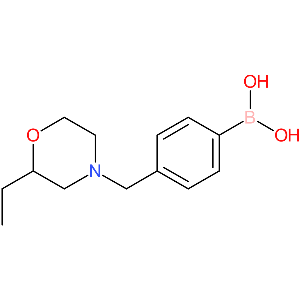 (4-[(2-ethylmorpholin-4-yl)methyl]phenyl)boronic acid
